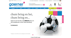 Desktop Screenshot of gaerner.ch